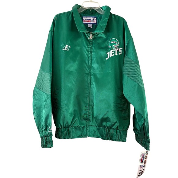 Vintage NFL Jets ProLine Logo Athletic Jacket NWT X-Large - Picture 2 of 15